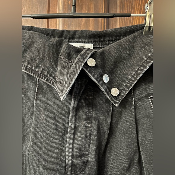 RE/DONE Originals 80s Fold Over Jean in Vintage Nior - Picture 7 of 14